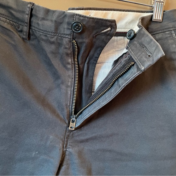 J.Crew Men’s BROKEN IN 770 Grey Pant 100% Cotton Size 32 - Picture 6 of 13